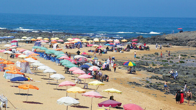 plage, casablanca