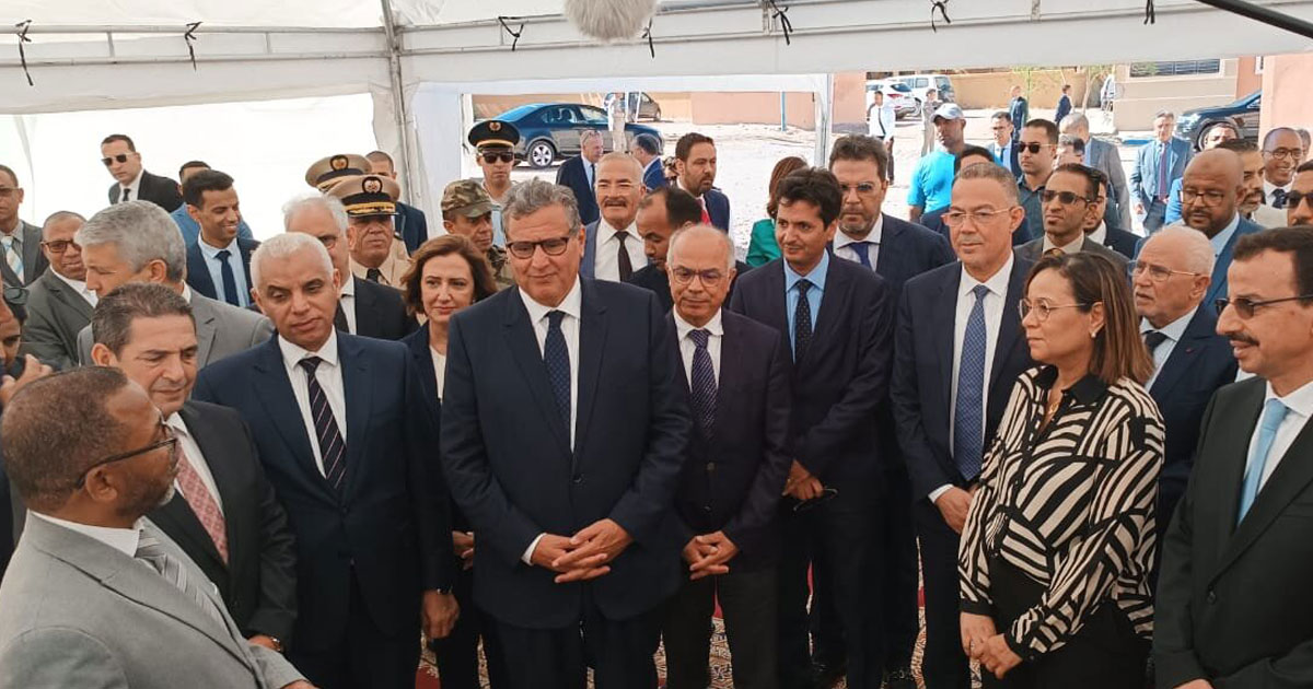 Province de Tata: Akhannouch lance plusieurs projets de développement