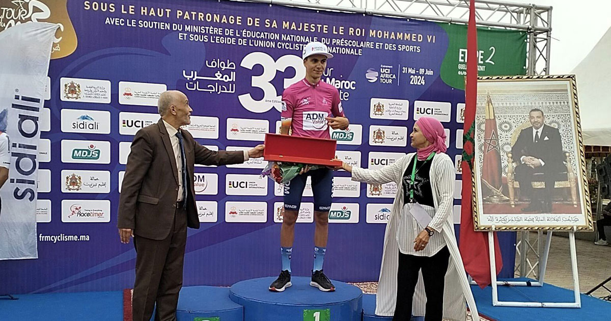 Tour du Maroc cycliste: Le Français Alessio Cialone remporte la 2è étape