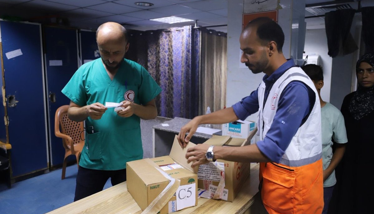 aides médicales maroc gaza