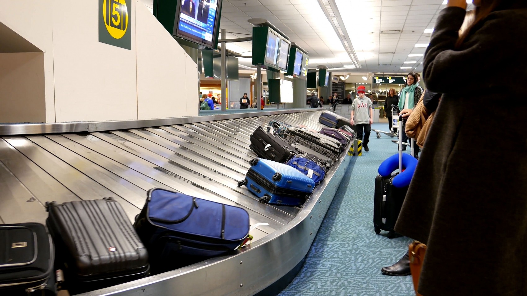 bagages valises aéroport maroc
