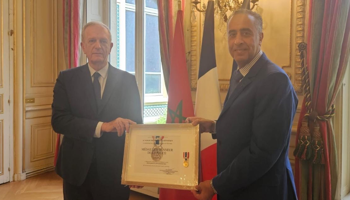 hammouchi medaille d honneur police france