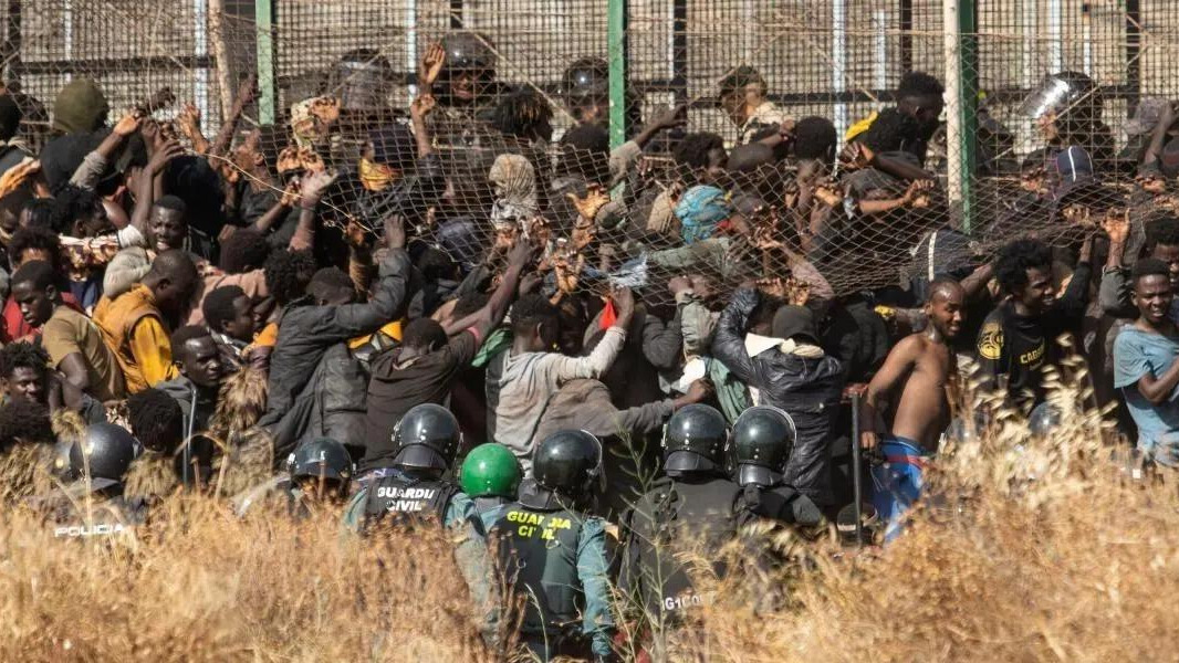 migrants assaut melilia