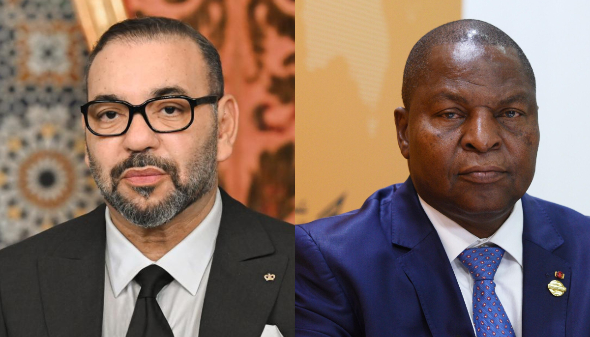 mohammed vi faustin archange touadera