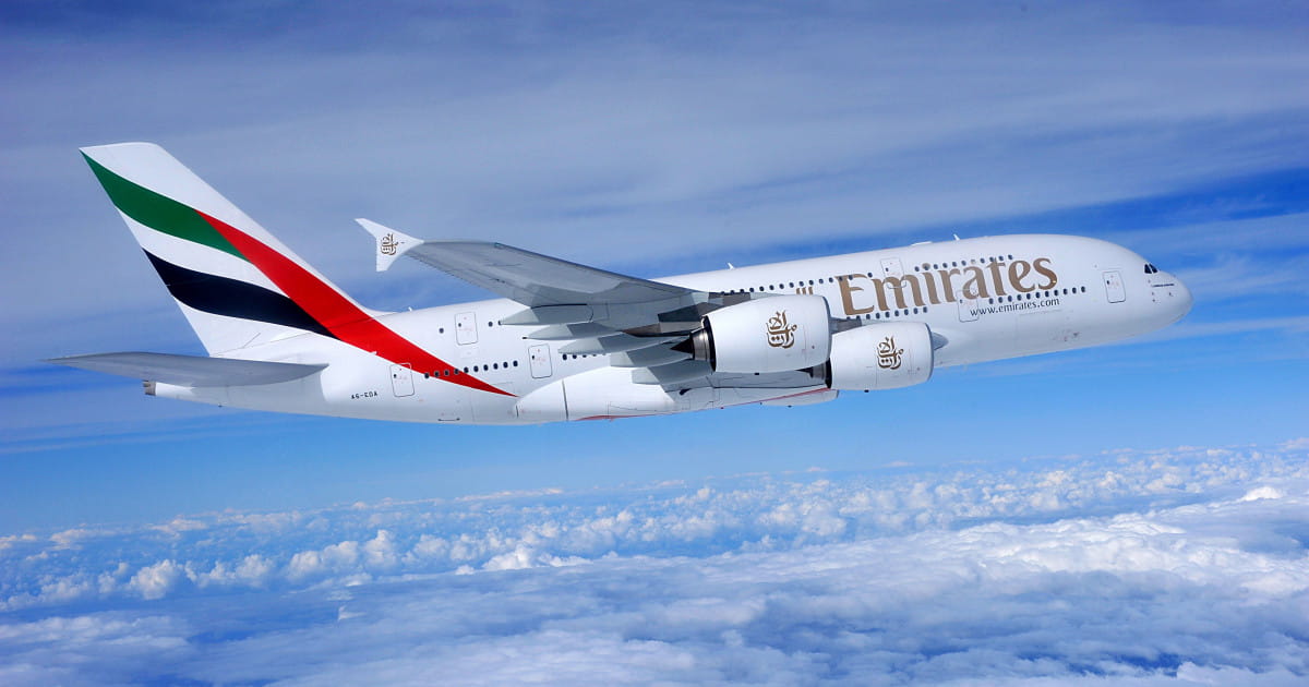 Un avion de la compagnie Emirates.