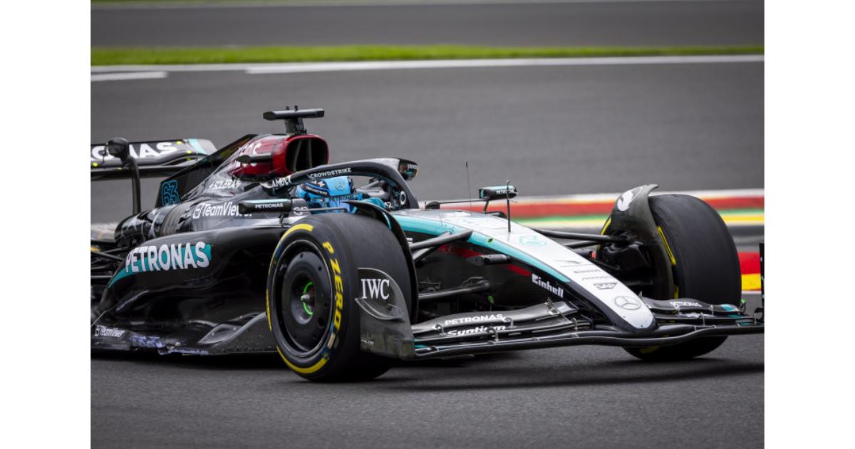La Mercedes de Geroge Russell