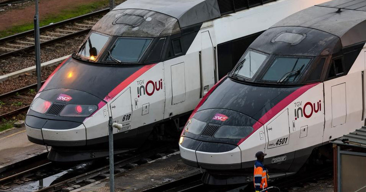 attaque contre le réseau tgv français des actes de sabotage selon une source proche