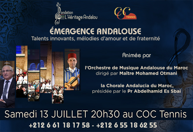 émergence andalouse talents innovants, mélodies d'amour et de fratenité