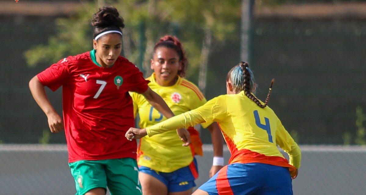 foot feminin u16 maroc colombie