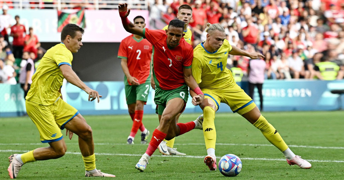 JO 2024: l'Ukraine bat le Maroc in extremis (2-1)