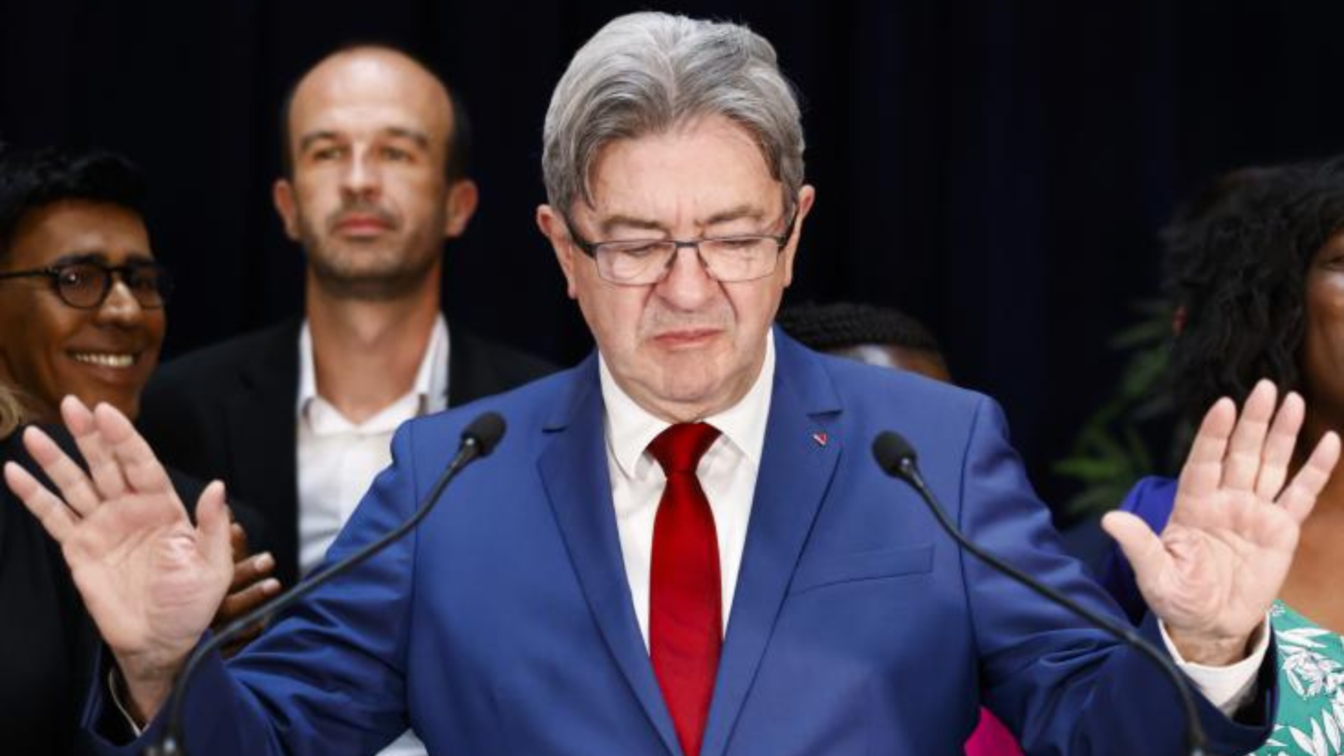 Jean-Luc Mélenchon dénonce une élection volée