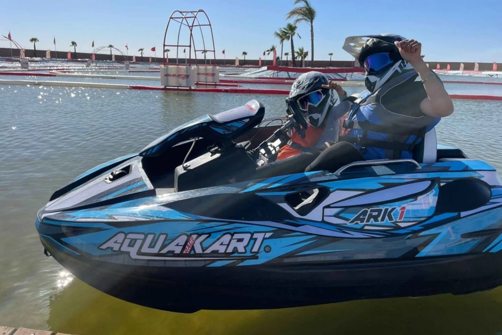Aqua karting source: My guide Marrakech