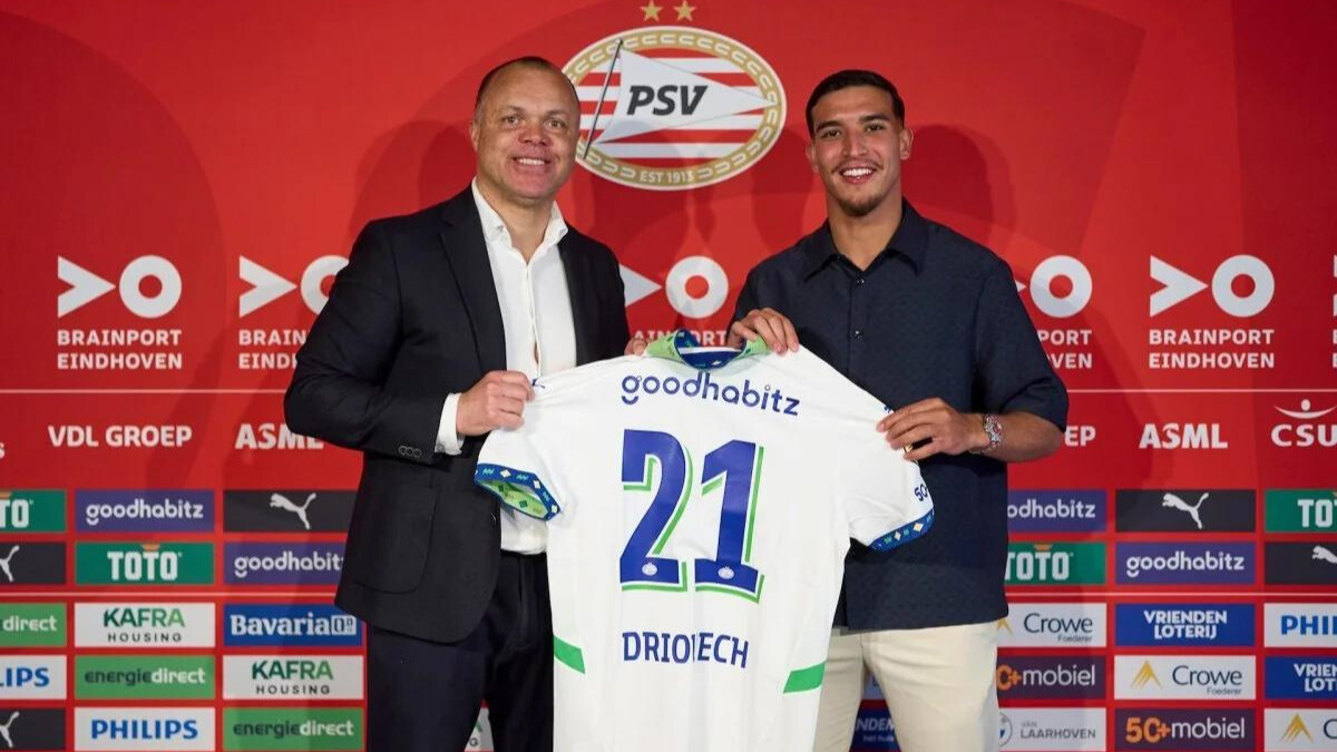 couhaib driouech psv eindhoven