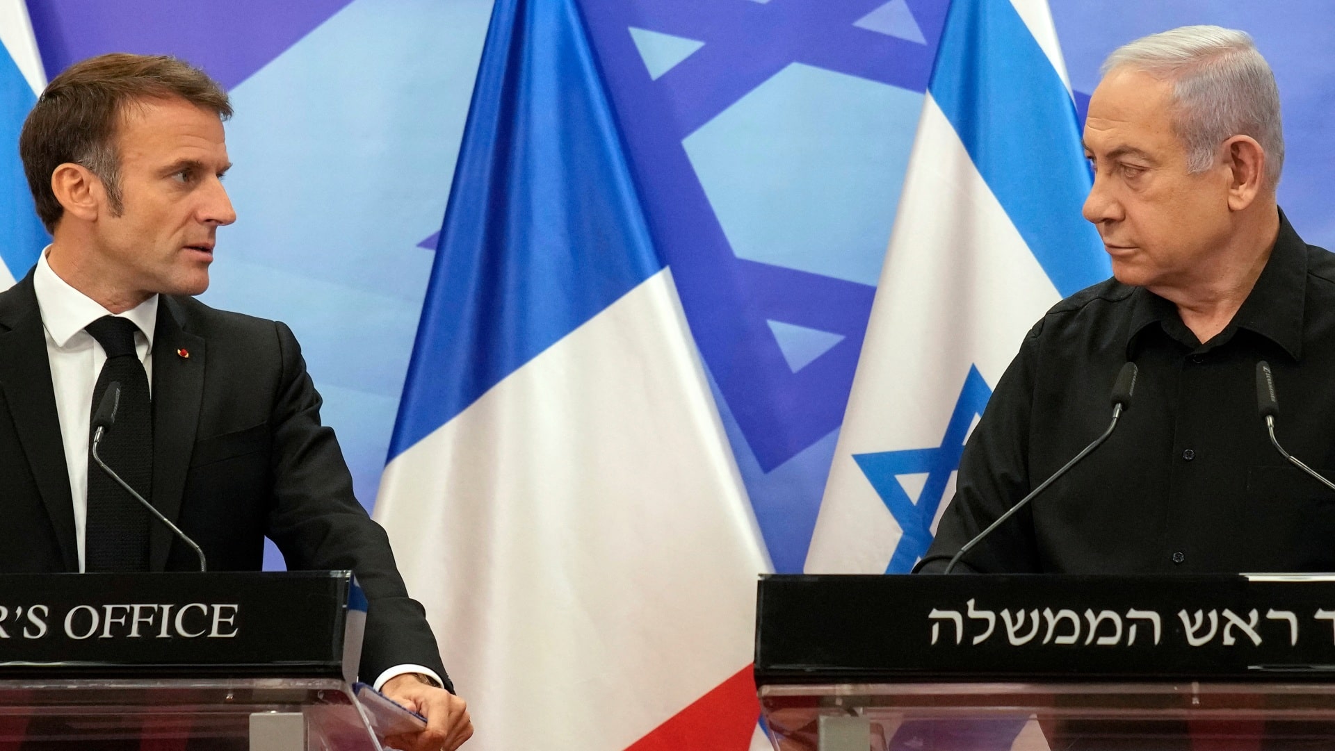 macron nétanyahu