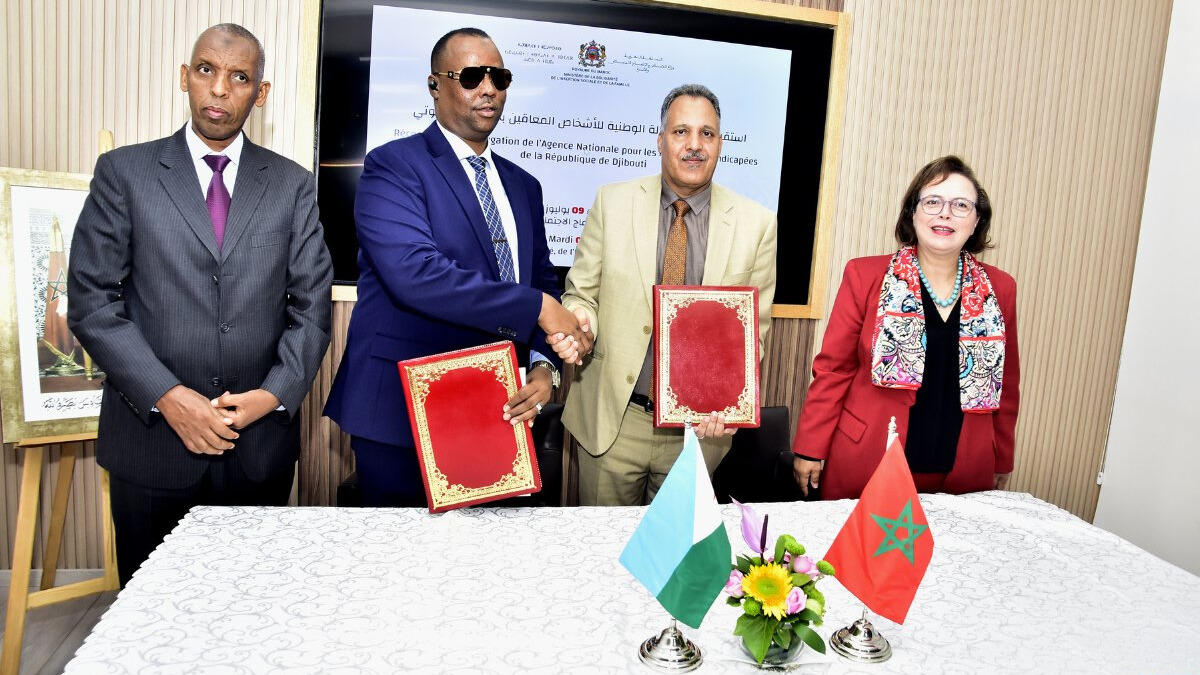 maroc djibouti handicapés