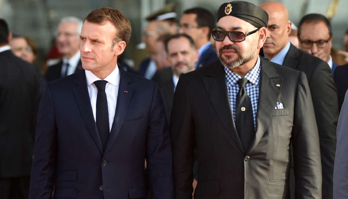 mohammed vi macron
