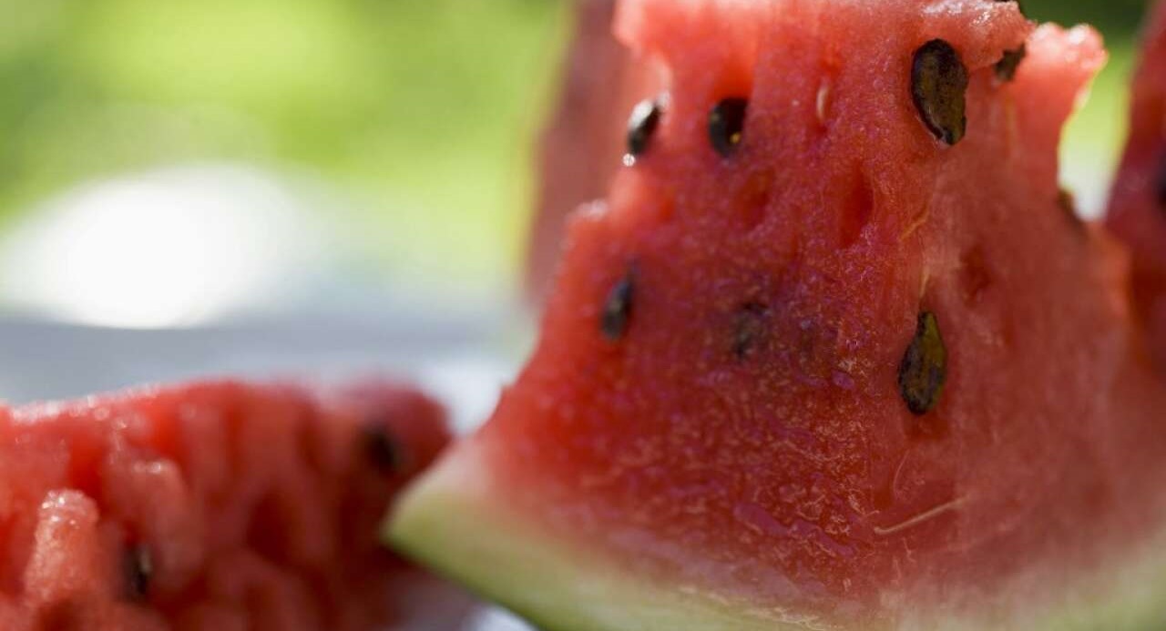 pieces of watermelon