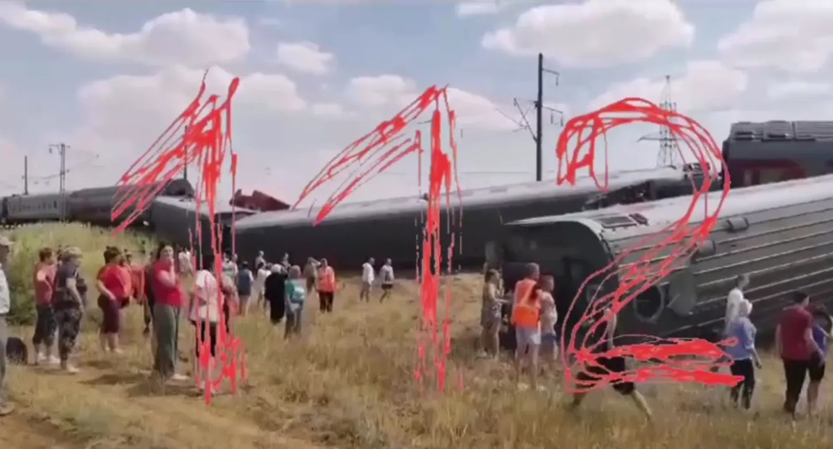 train russie deraillement