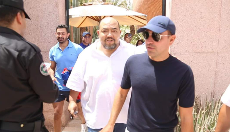 Xavi Hernandez à Marrakech