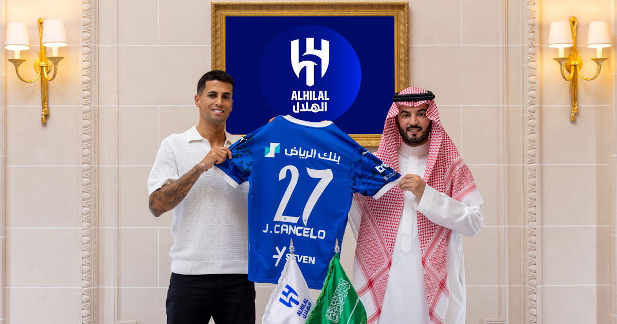 Foot: Cancelo quitte Manchester City pour le club saoudien d'Al-Hilal