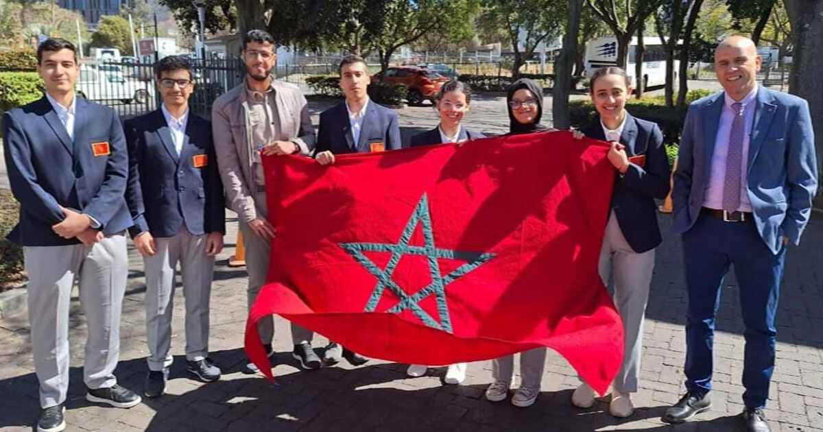 equipe marocaine olympiades des maythématiques