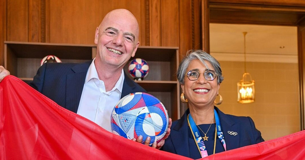 JO: Gianni Infantino félicite les Lionceaux de l’Atlas pour la médaille de bronze
