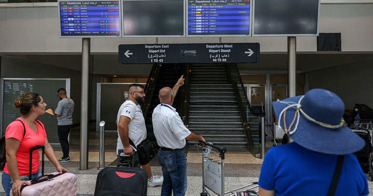 Les voyageurs se précipitent pour quitter le Liban sur fond de tensions régionales 