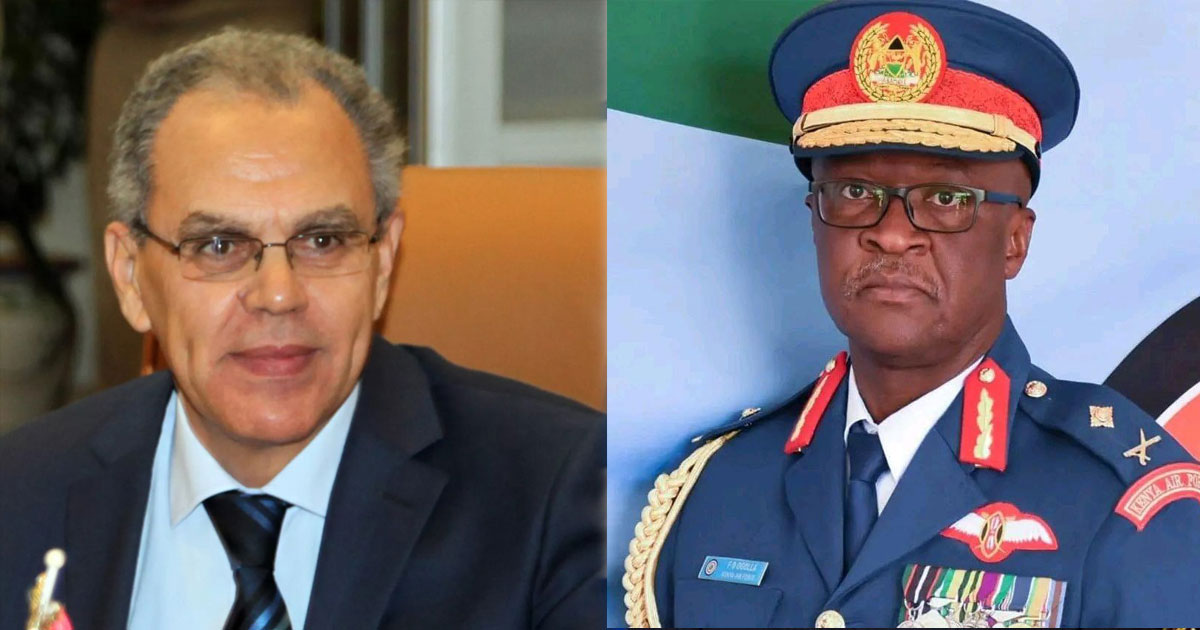 Le Chef d'Etat-Major des Forces de défense nationale éthiopiennes reçu par Loudiyi et Berrid