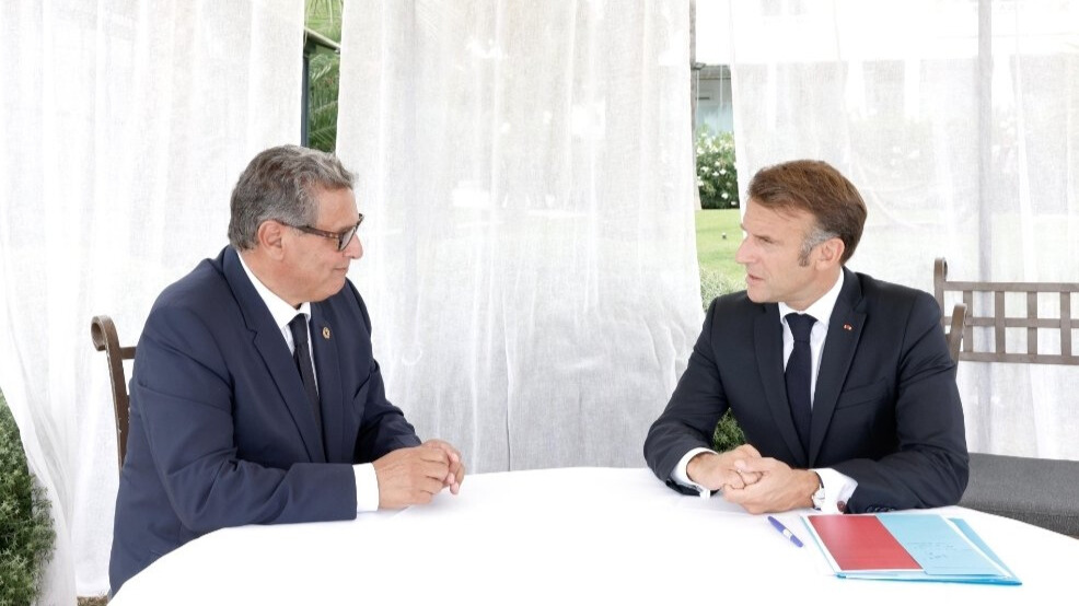 macron akhannouch débarquement de provence