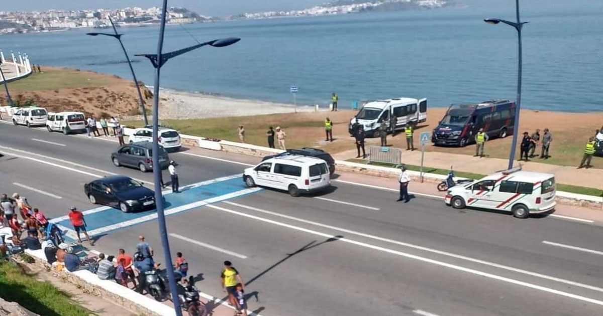 mdiq fermeture d'une place pres de sebta apres des tentatives de migration a la nage