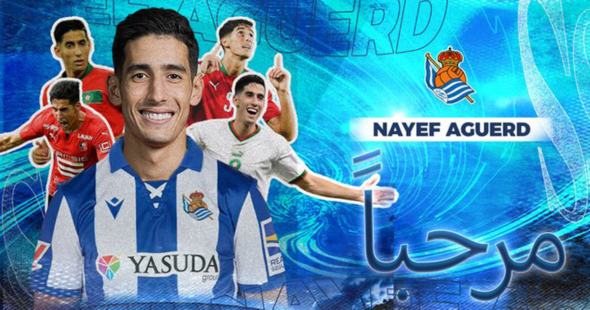 Nayef Aguerd passe de West Ham à la Real Sociedad pour un prêt de saison