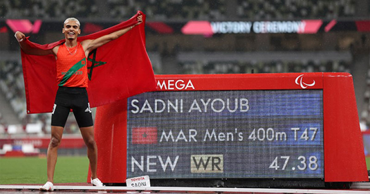 Jeux Paralympiques Paris-2024: Ayoub Sadni à l'assaut d'une nouvelle médaille d'or