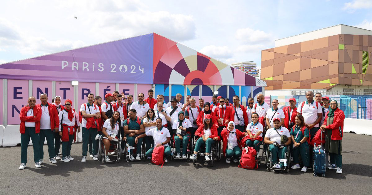 Jeux paralympiques 2024: Les athlètes marocains débarquent à Paris