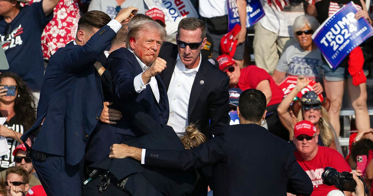 Premier meeting en extérieur pour Trump depuis la tentative d'assassinat