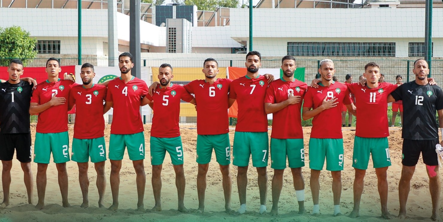beach soccer maroc