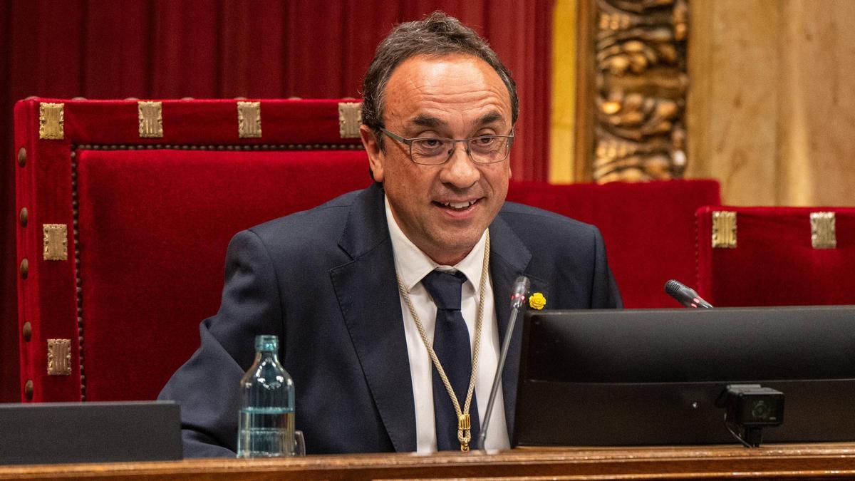 Josep Rull, Président du Parlement de Catalogne