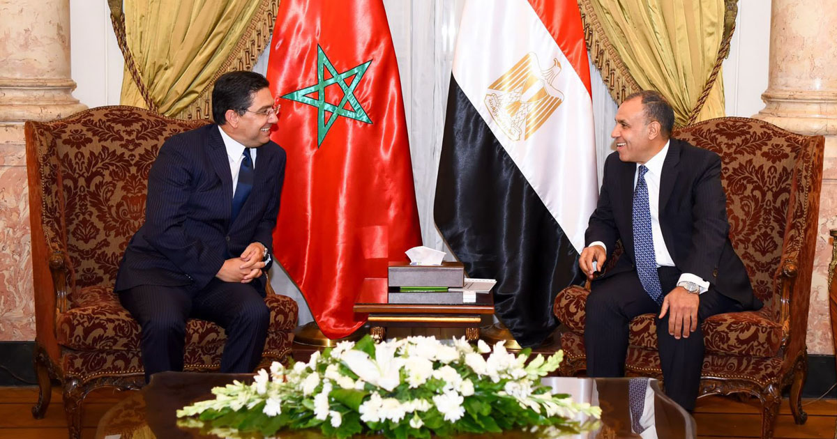 Le Caire: Bourita s’entretient avec le ministre égyptien des Affaires étrangères