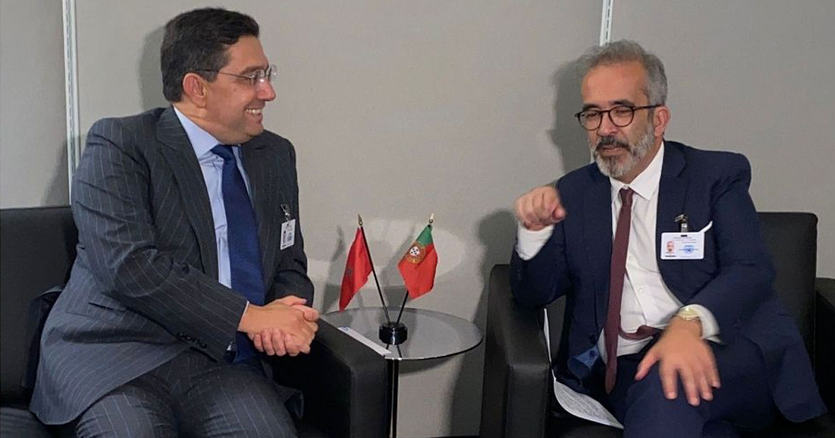 Bourita s’entretient à New York avec son homologue portugais Paulo Rangel