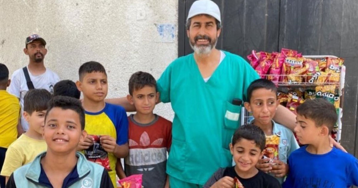 Des adieux chaleureux, le Dr Youssef Bou Abdellah quitte Gaza à contre cœur