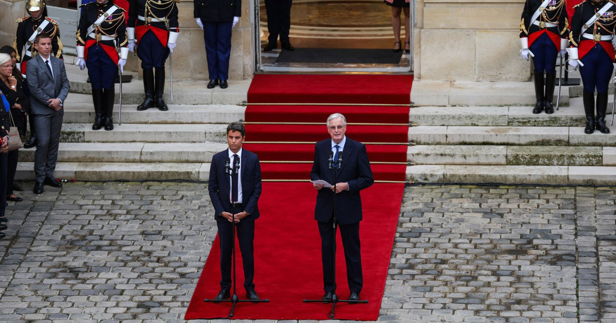 France: le nouveau Premier ministre au défi de composer son gouvernement 