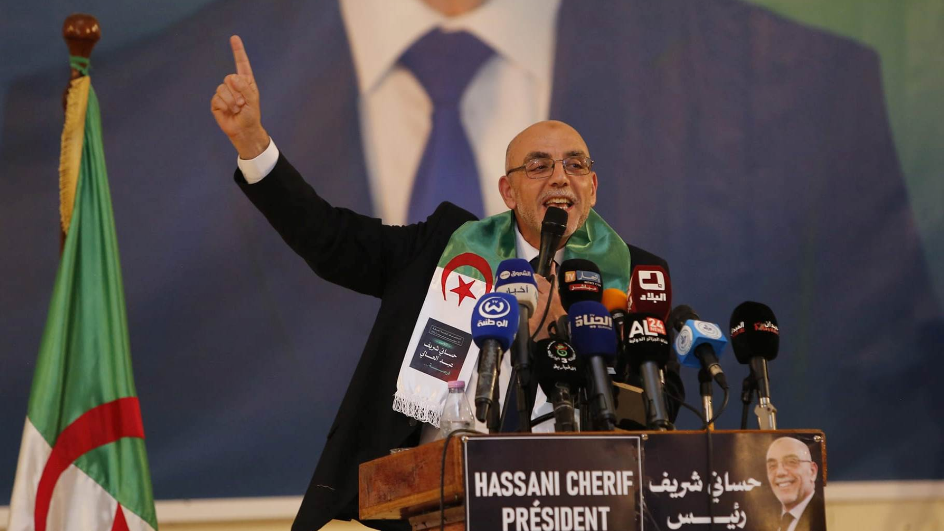 La réélection d'Abdelmadjid Tebboune constatée par le partie Islamiste