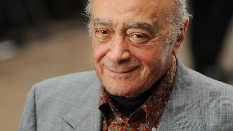 Mohamed Al-Fayed Crédit : BEN STANSALL / AFP