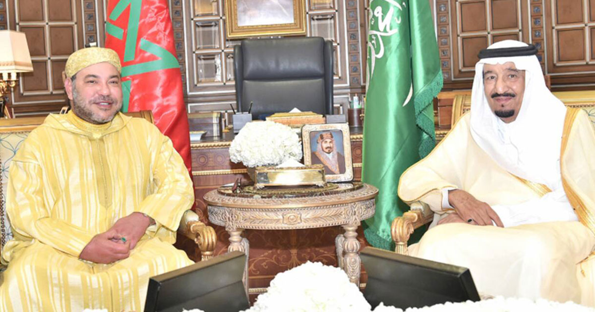 Le Roi Mohammed VI présente ses condoléances au Roi Salmane suite au décès de la Princesse Latifa Bint Abdelaziz