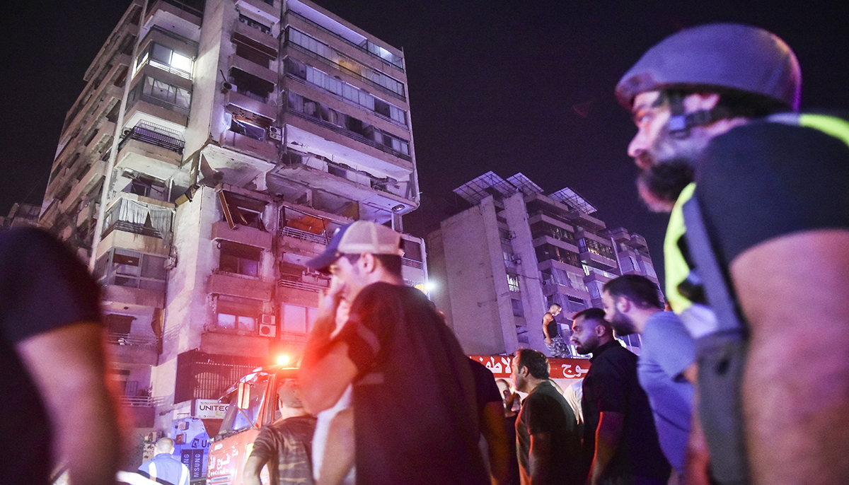 two killed in israeli strike on beirut: security source