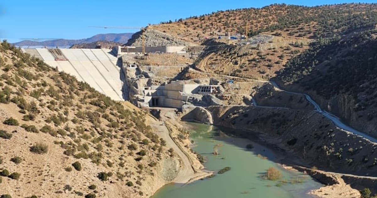 Sefrou: la construction du barrage M'dez touche à sa fin