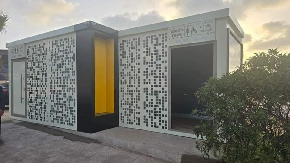 L'installation des toilettes publiques lancée à Casablanca.
