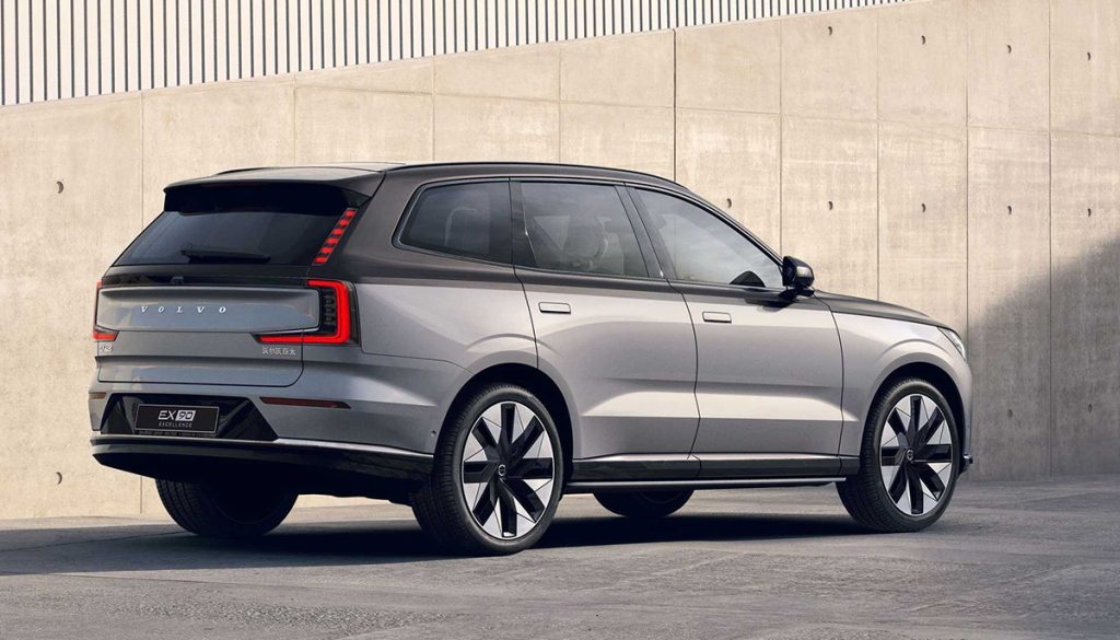 volvo ex90 arrière