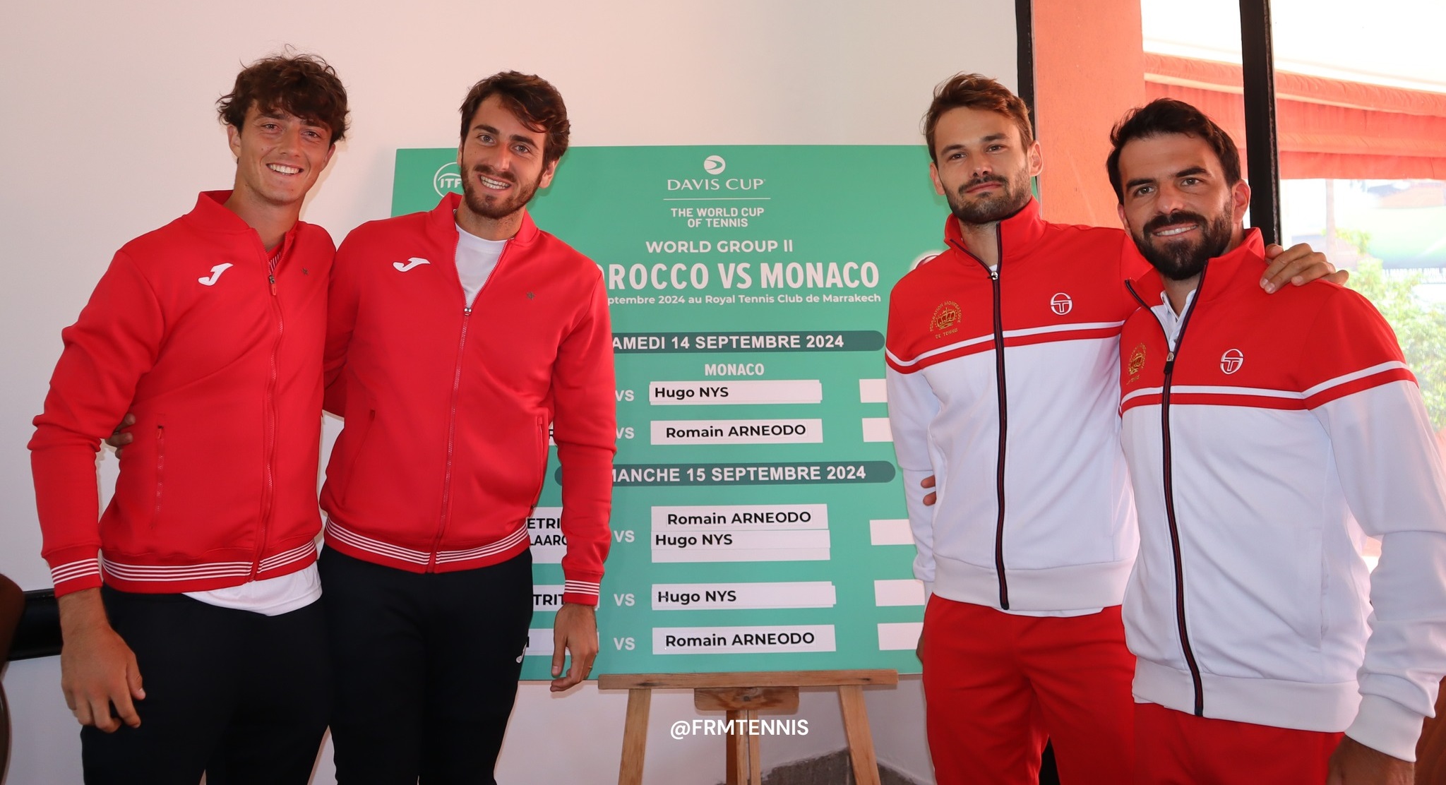 coupe davis maroc equipe monegasque