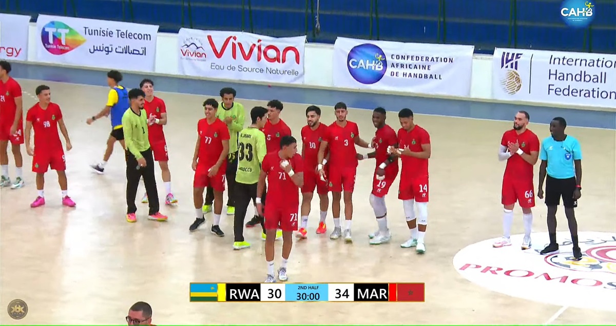 handball tunisie maroc demi finale