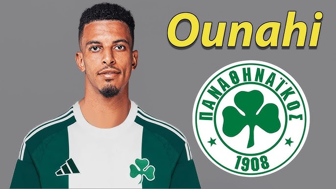 Azzedine Ounahi sous les couleurs de son nouveau club le Panathinaïkós